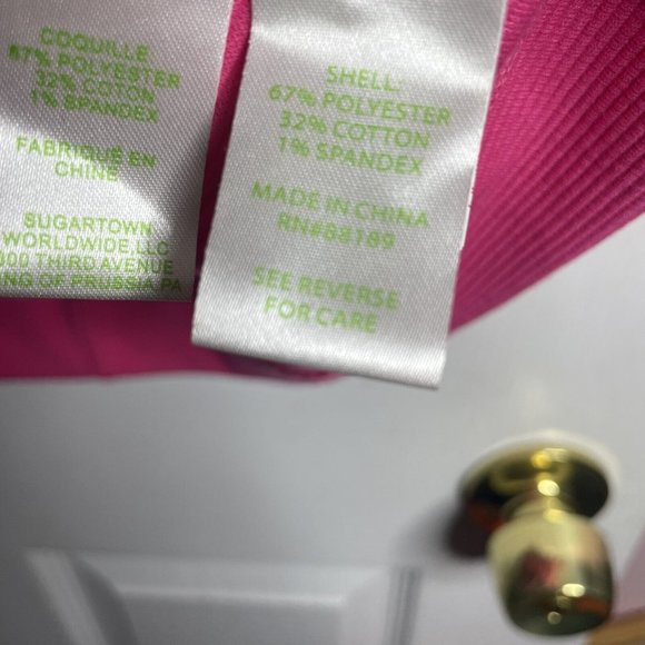 Lilly Pulitzer Lina Dress Women’s XS Shift Bright Pink - Picture 5 of 9
